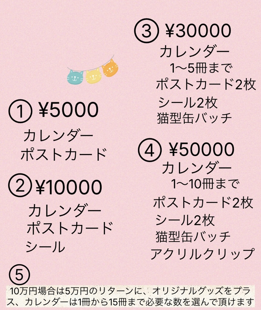 2027年ねこカレンダーとポストカード