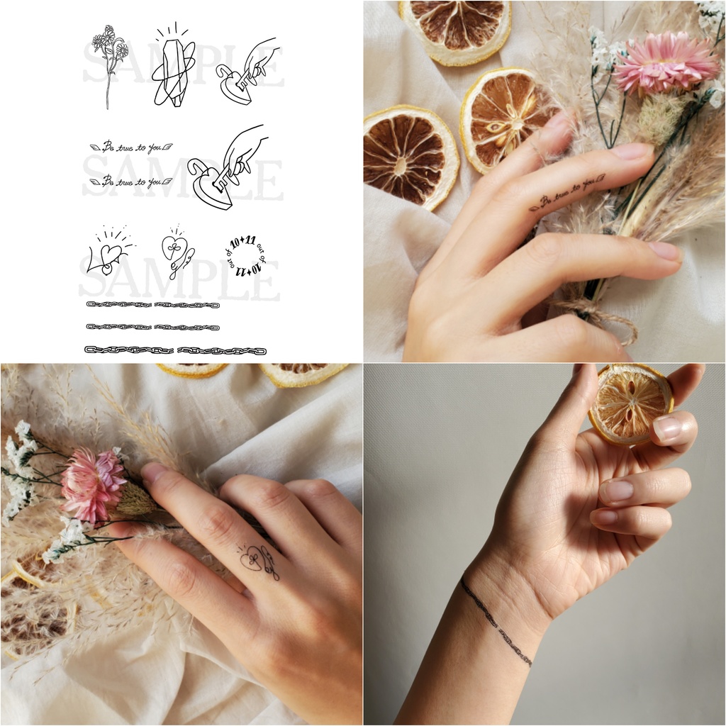 【種類:B】Affirmation Tattoo