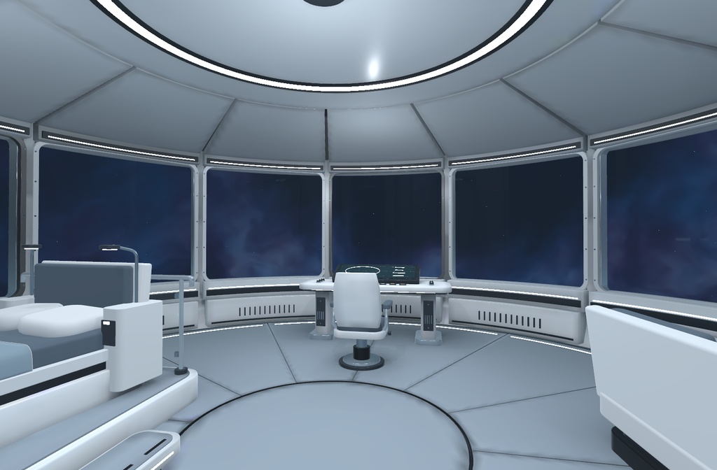 観測宇宙船 ASTER|BLEND・FBX・GLB・Unity【3D背景素材】