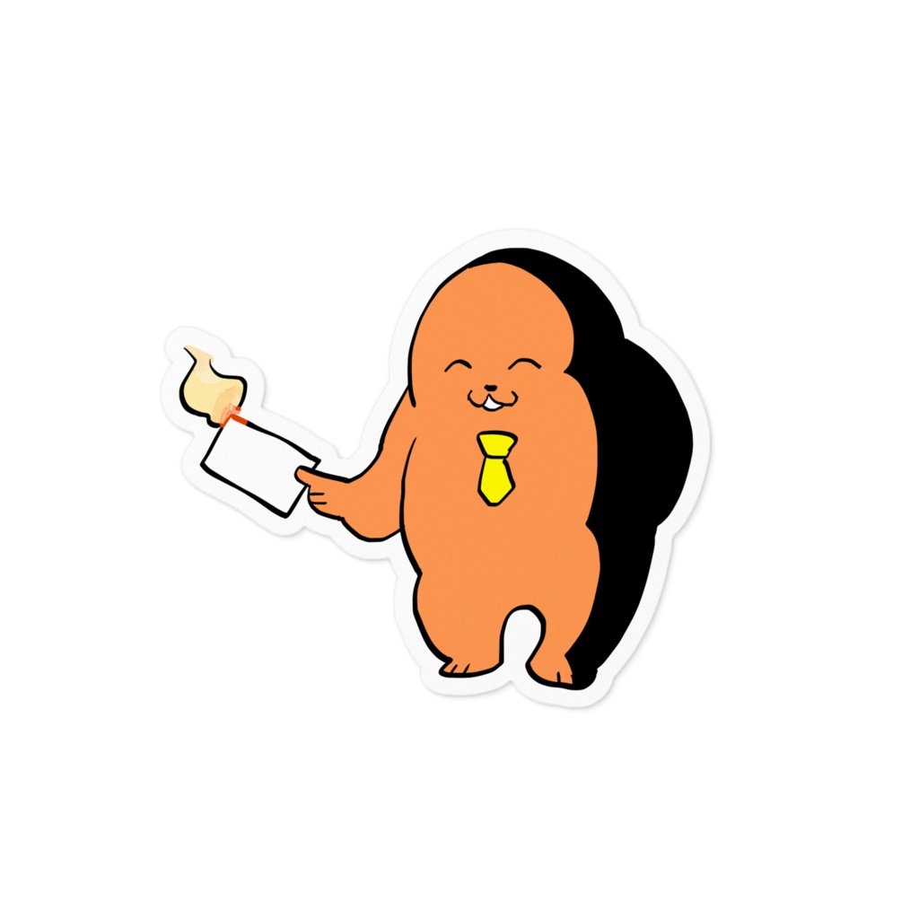 お金ステッカー