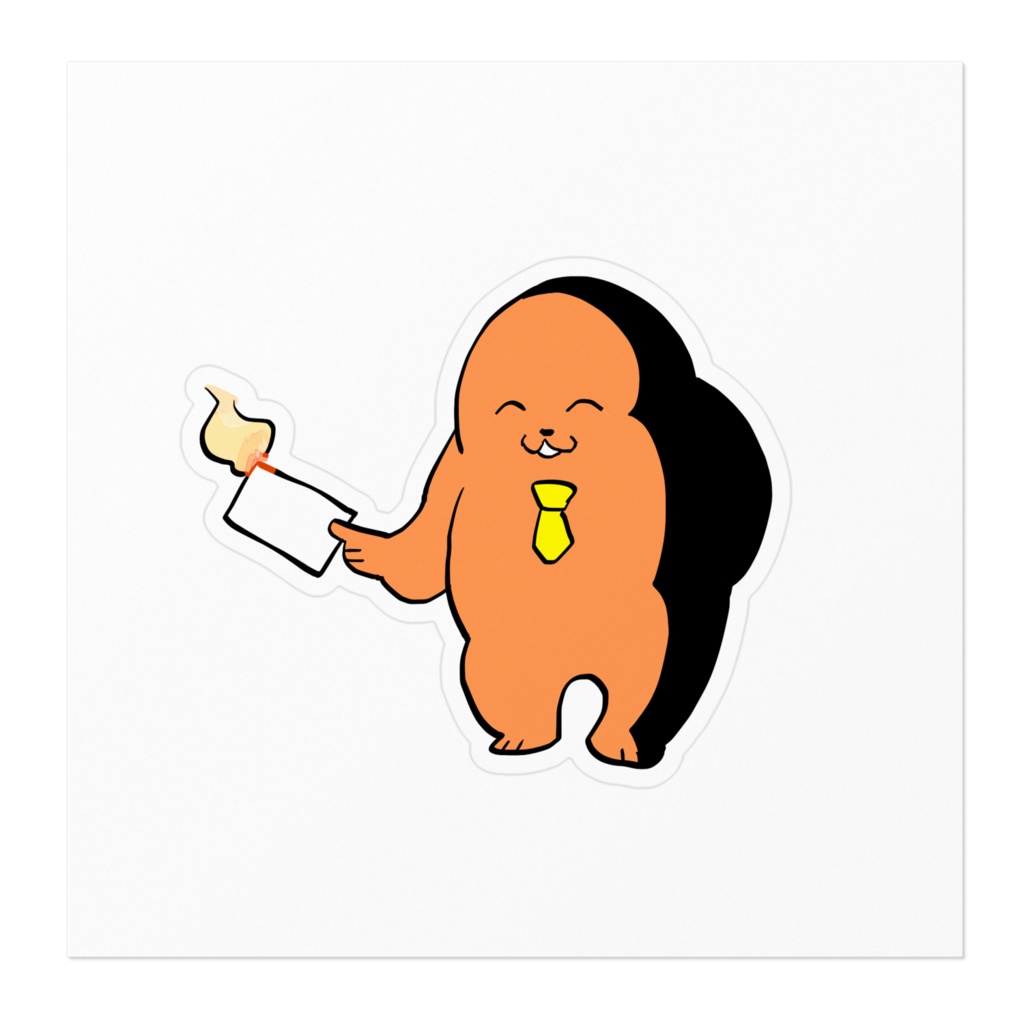 お金ステッカー