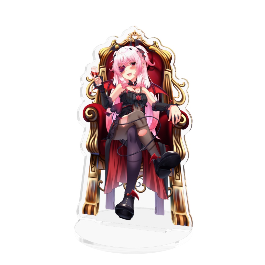 ♰二周年♰ てぃなちゃんを座らせておくアクリルスタンド
