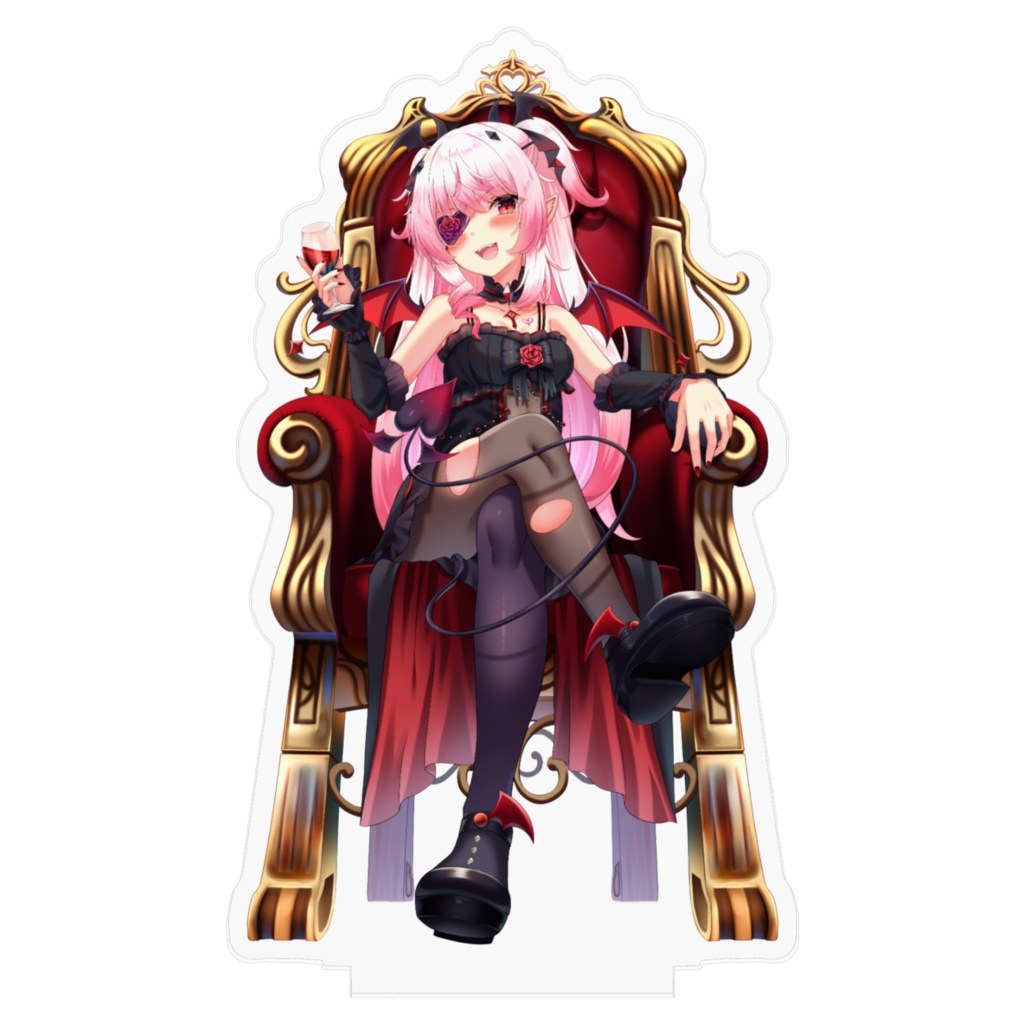 ♰二周年♰ てぃなちゃんを座らせておくアクリルスタンド