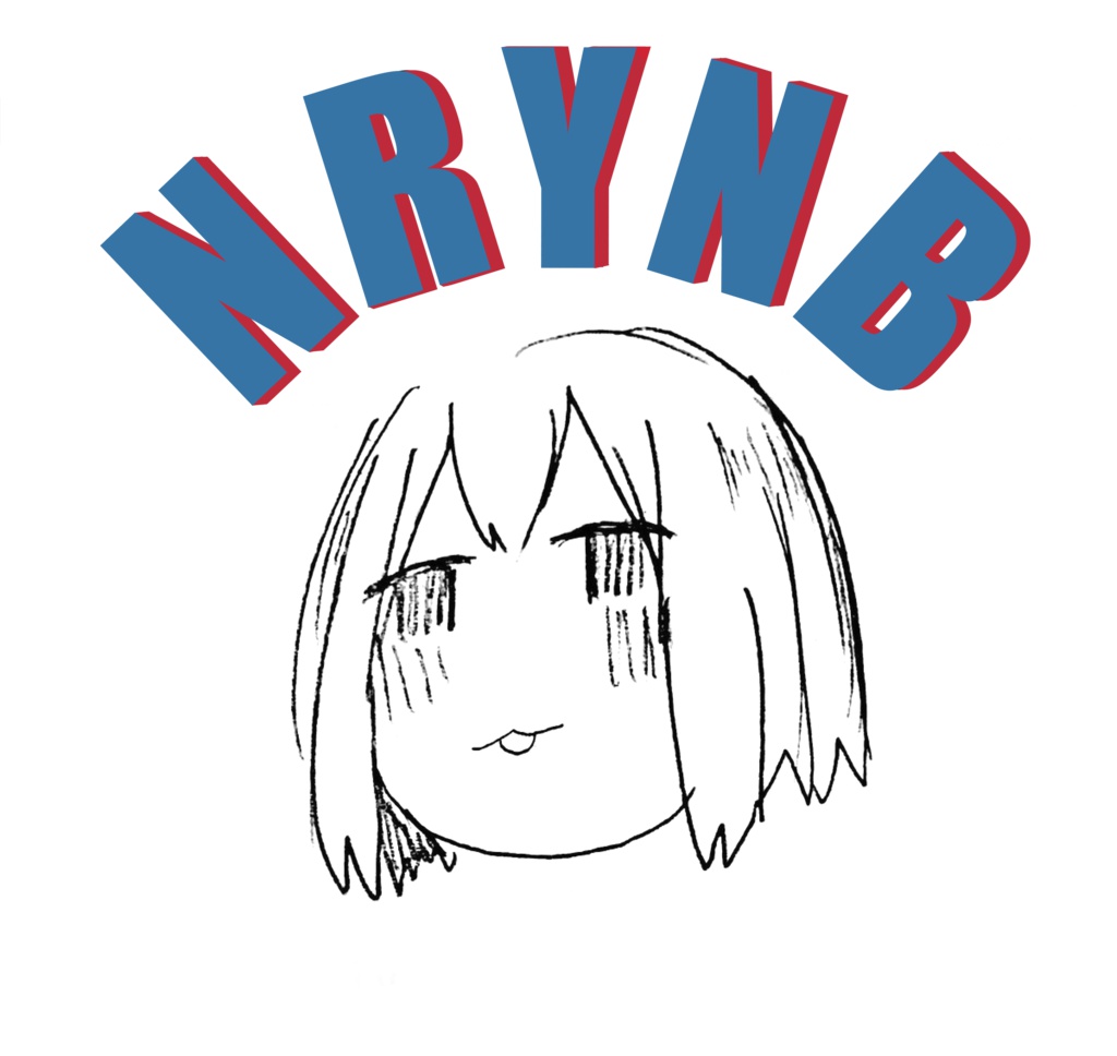 ノリヨナTシャツ青