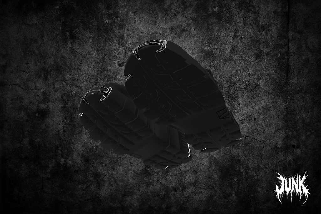 ゴスローブーツ (Goth Low Boots)