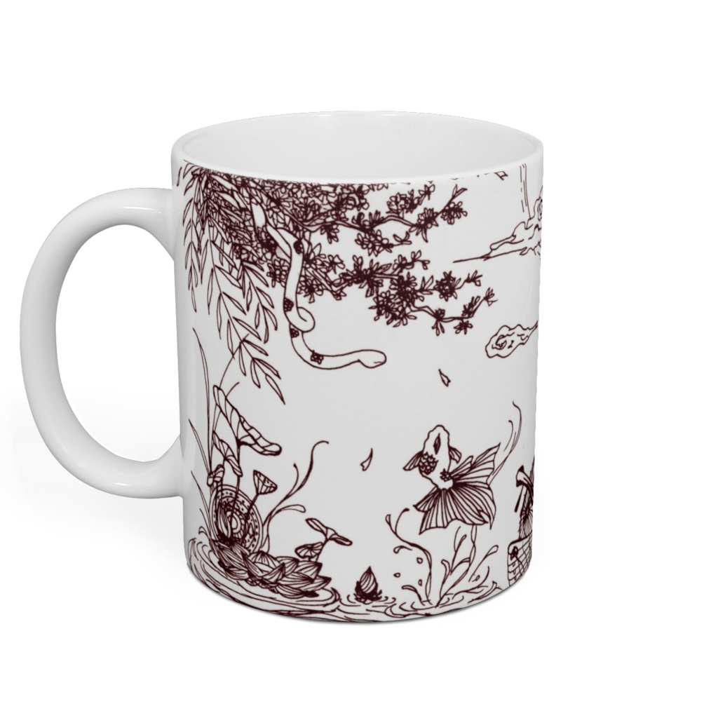 胡蝶の夢マグカップ