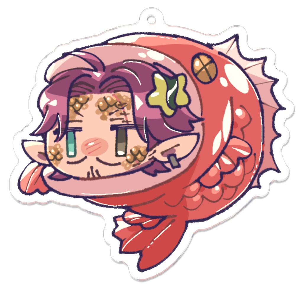マヨセラ・アクリルキーホルダー(たい)