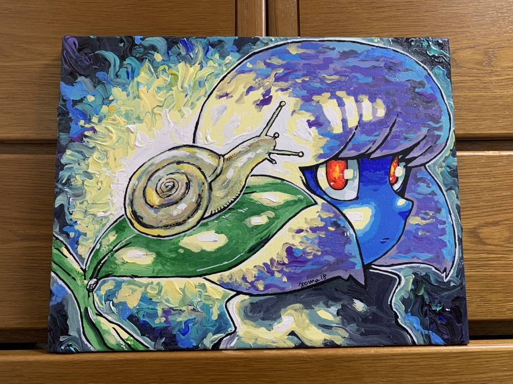 光る！カタツムリ