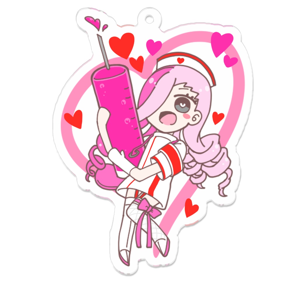 メグメグアクリルキーホルダー