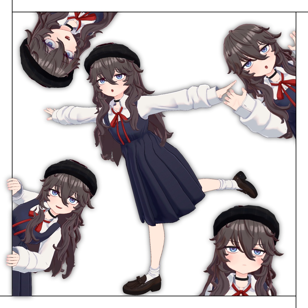 Henah(ヘナ) / オリジナル3Dモデル