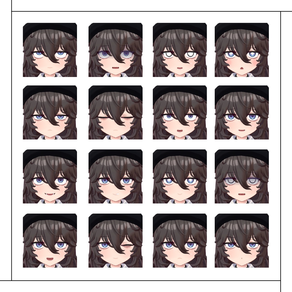 Henah(ヘナ) / オリジナル3Dモデル