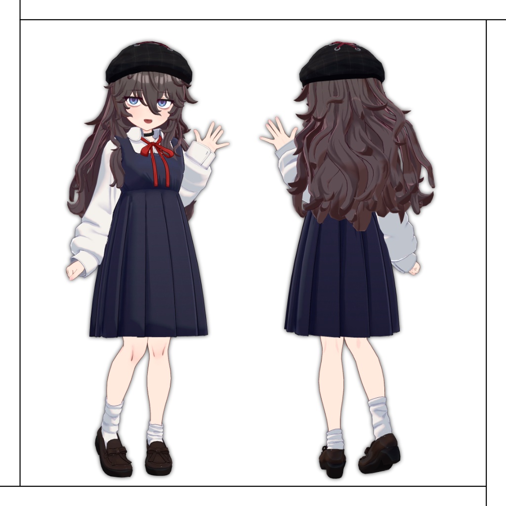 Henah(ヘナ) / オリジナル3Dモデル