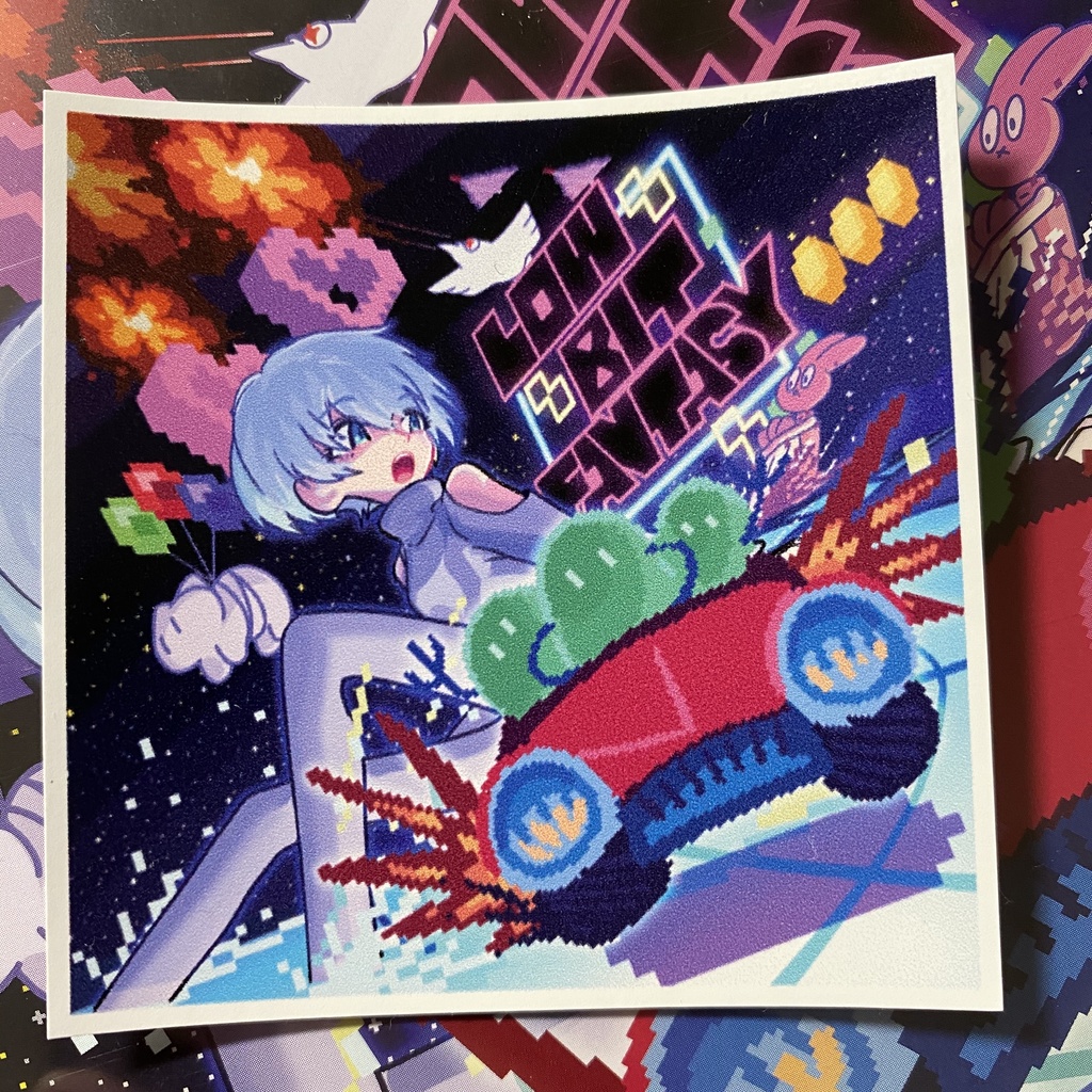 LOW BIT FANTASY ステッカー