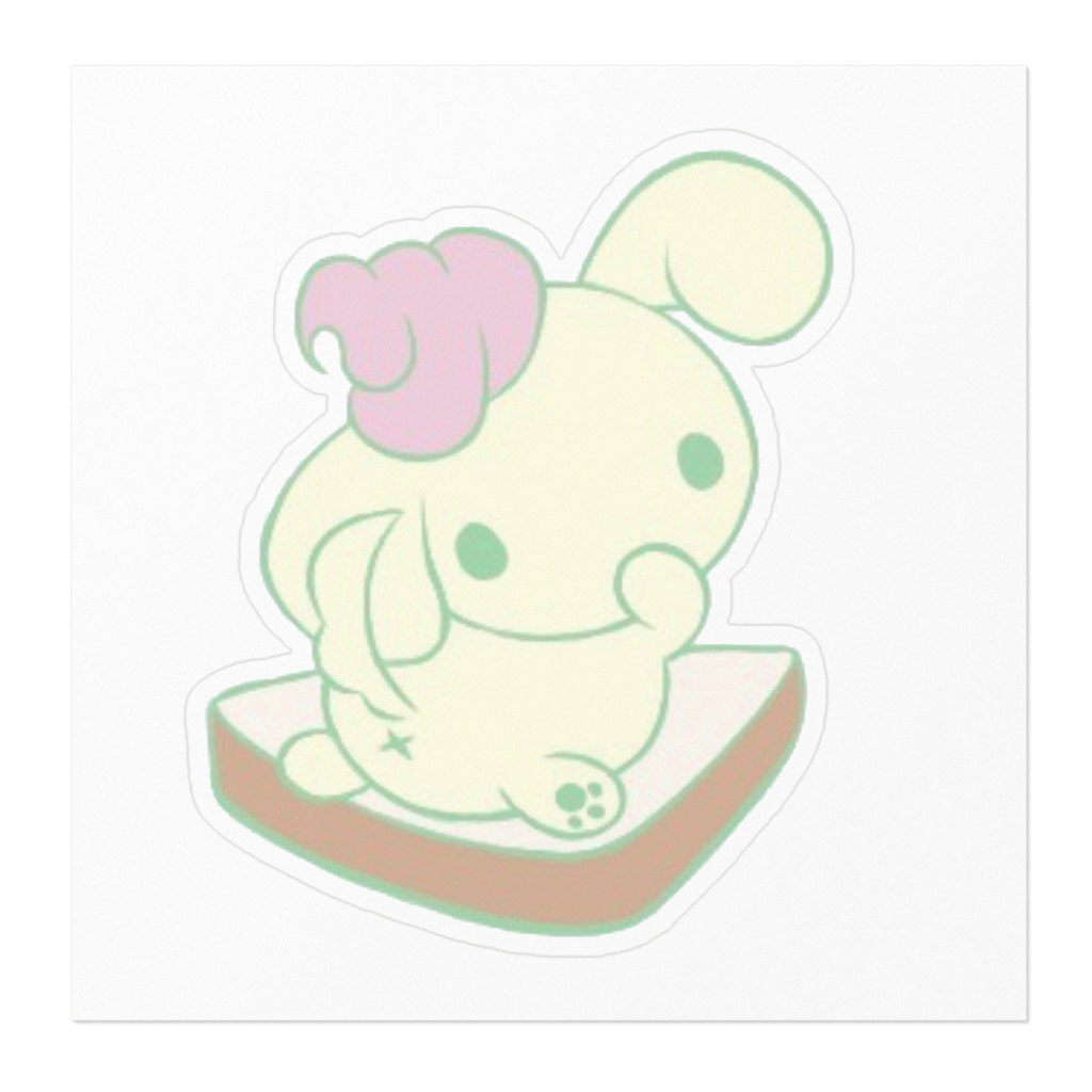 マルチーズと食パンシール