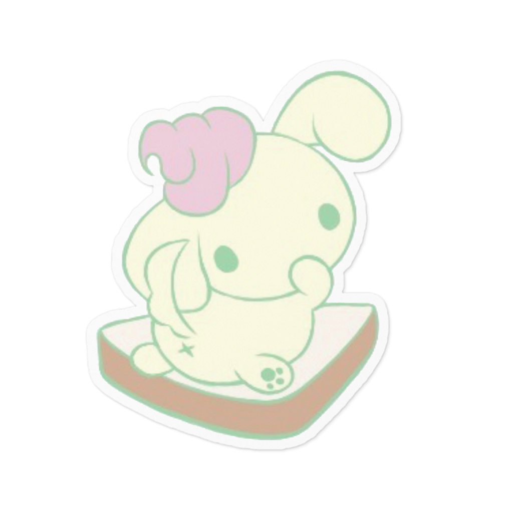 マルチーズと食パンシール