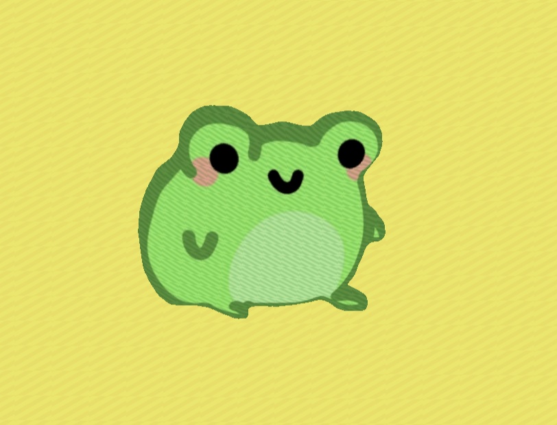 Frog Plushie ( ぬいぐるみ)