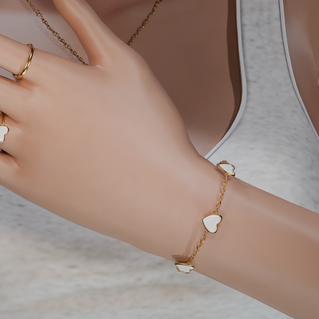 Pearl Hearts Collection ♡