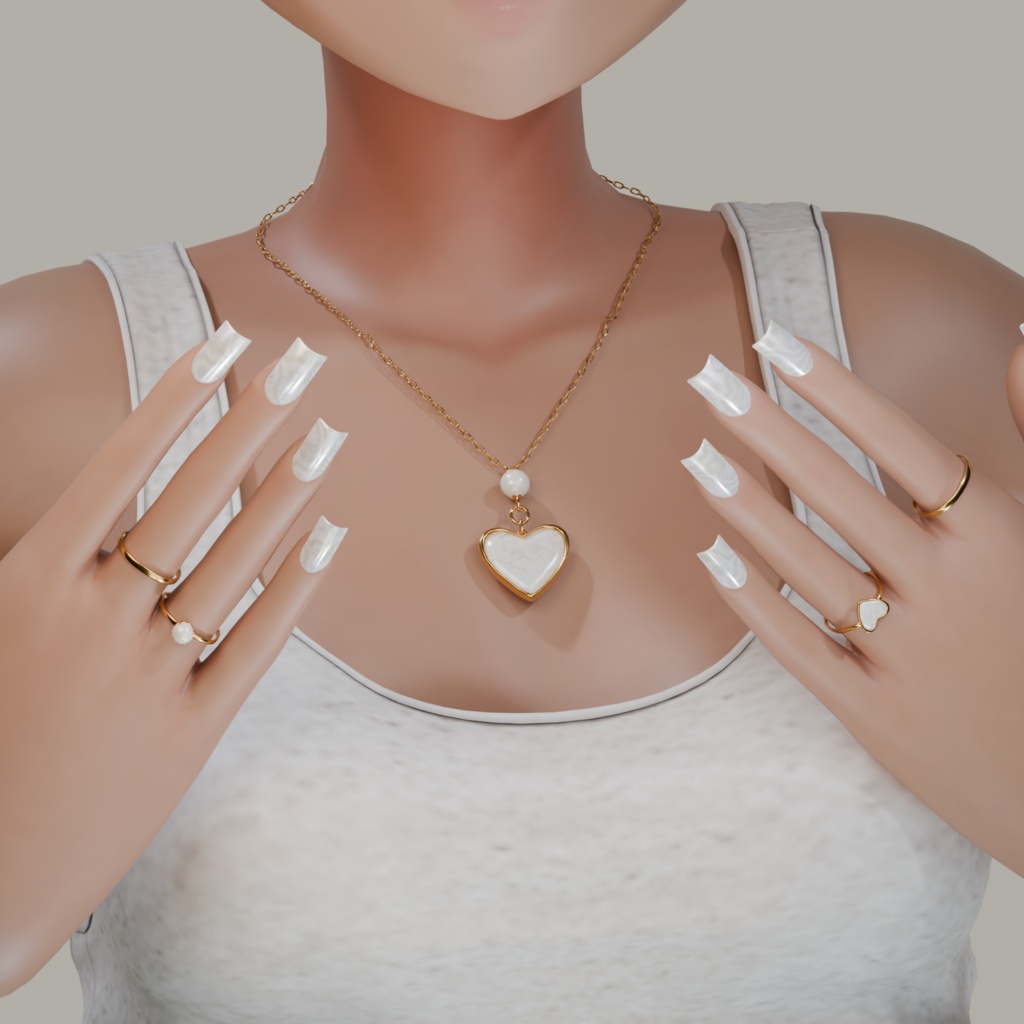 Pearl Hearts Collection ♡
