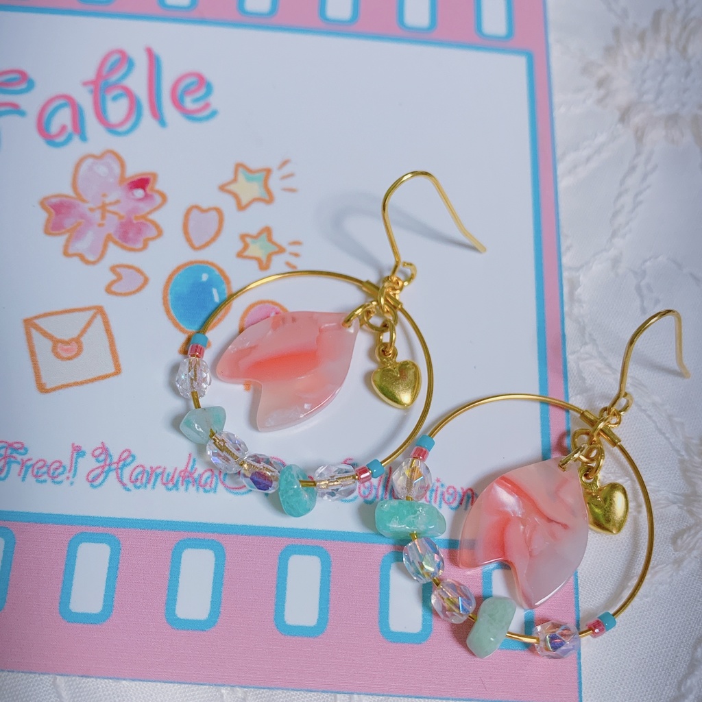 Free!/遙&凛/イメージピアス - Fable - BOOTH