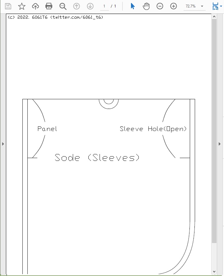 Smartdoll Kimono Pattern