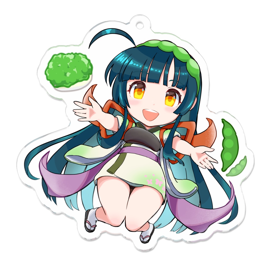 東北ずん子 アクリルキーホルダー