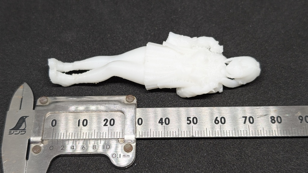 【テスト出力・特別価格】3Dスキャン リアルJKフィギュア（超柔軟TPE素材）