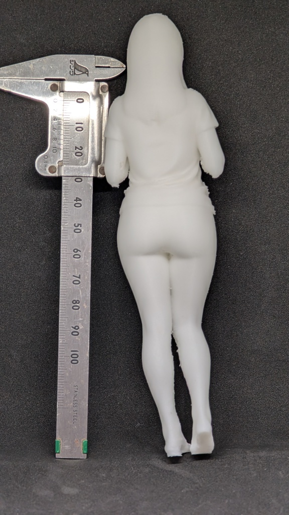 【テスト出力・特別価格】3Dスキャン リアル人物フィギュア Tシャツスタイル(超柔軟TPE素材)