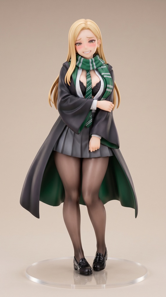 恥じらい女体化マルフォイ | バーチャルフィギュア