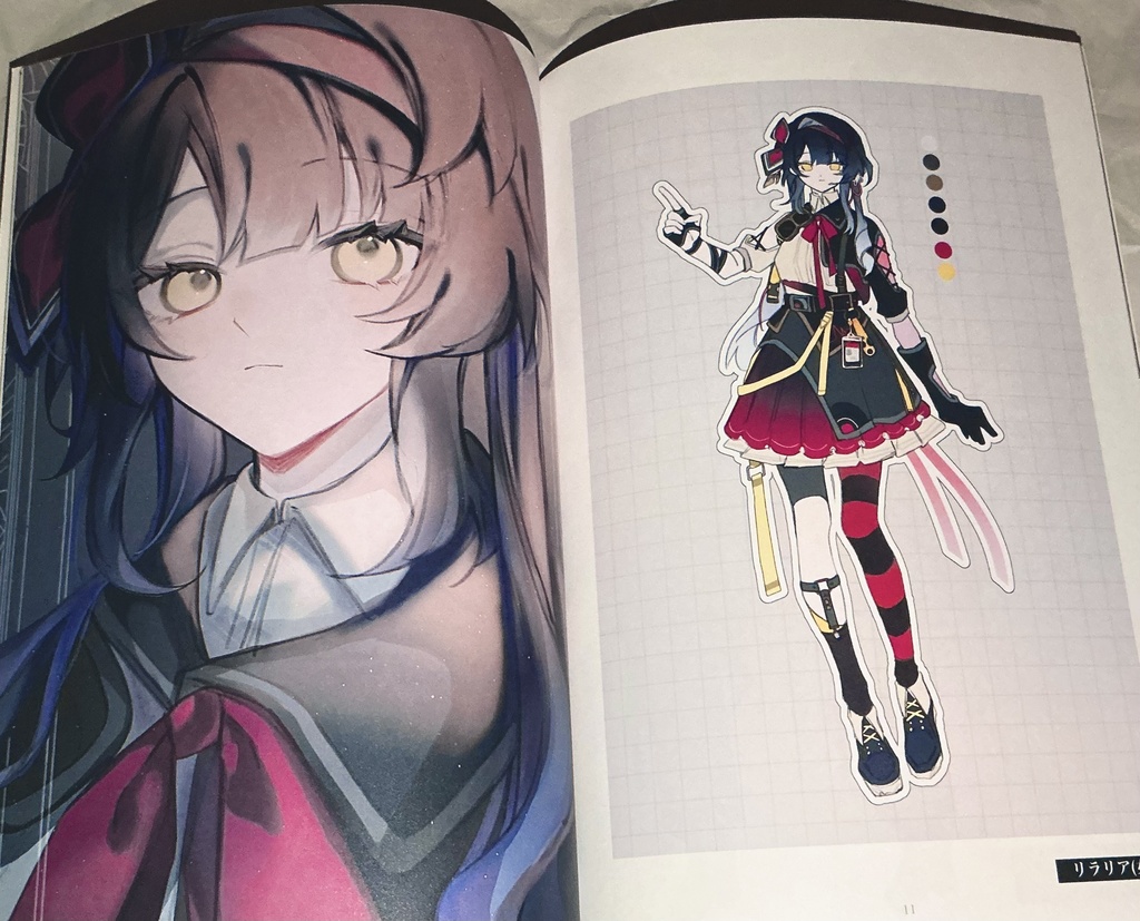 【COMITIA154】『Shantette Record』設定資料集#02