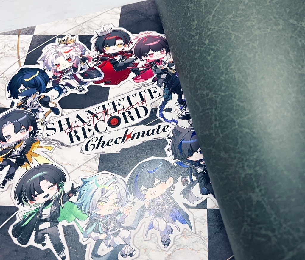 【テトレコ展】『Shantette Record』設定資料集#Checkmate (第二版)