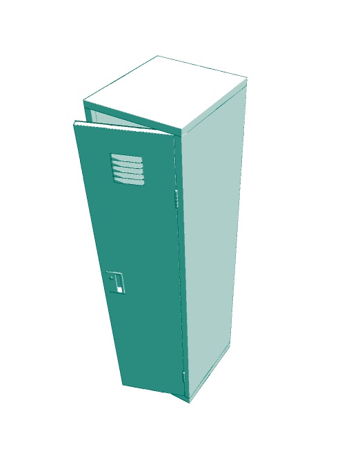 掃除用具ロッカー(フリー素材)