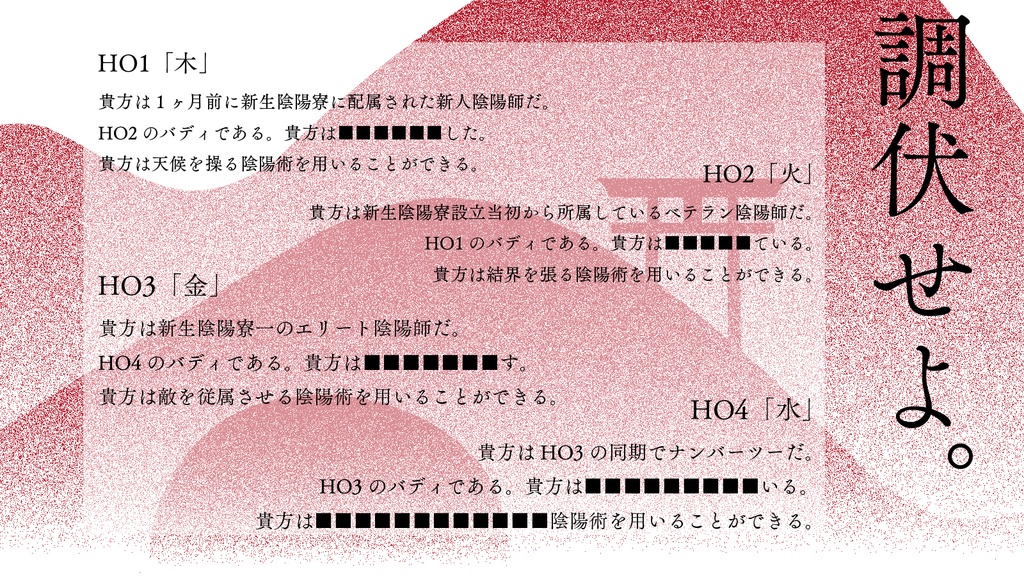 【CoC6, 7版】NOA【SPLL:E190474】