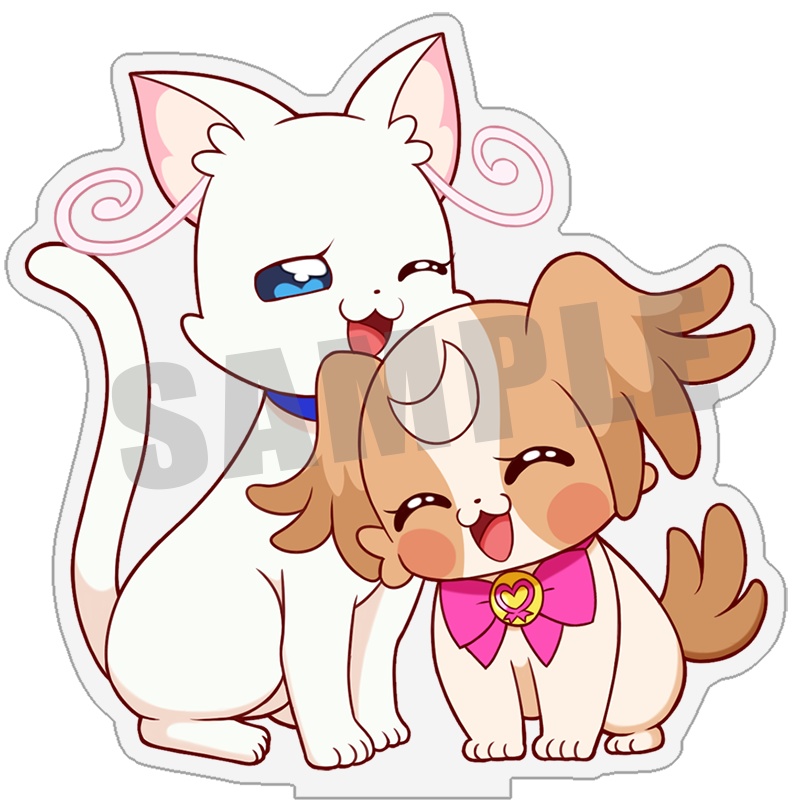 こむぎ＆ユキアクリルスタンド