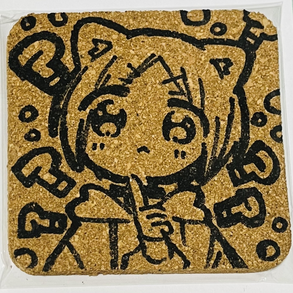 手書きコースター