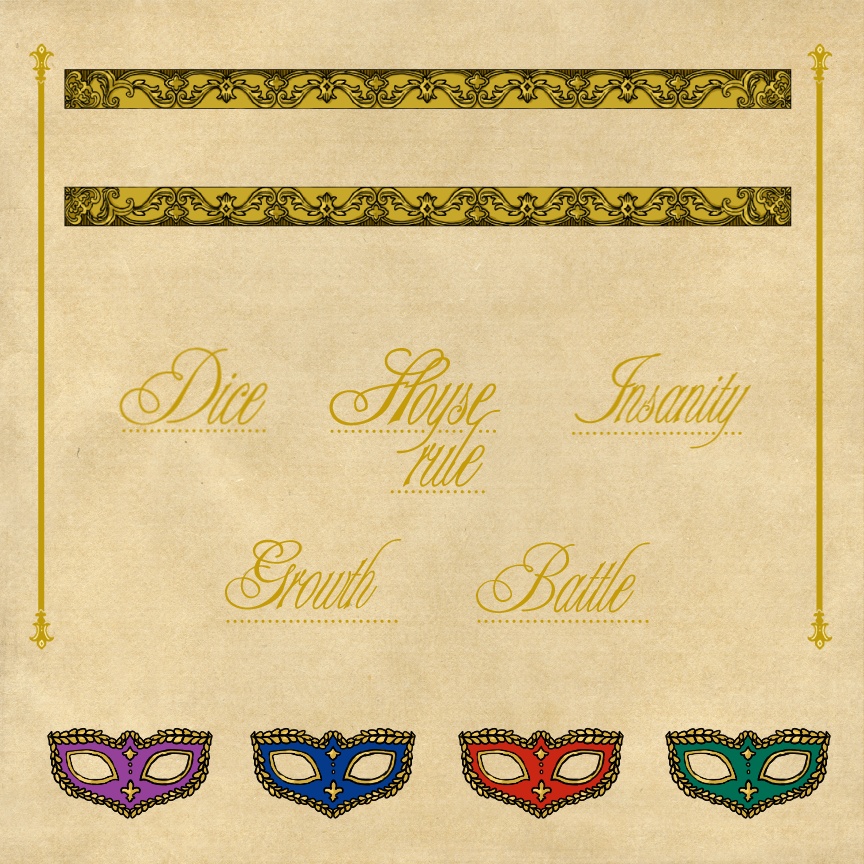 【APNGあり】オペラ座の枠