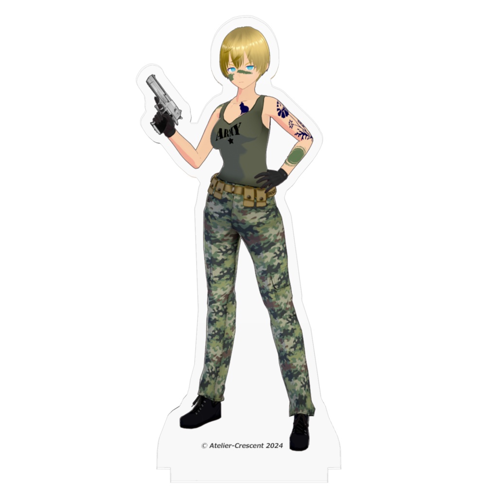 ≪2024年12月新作≫【3人姉妹の不穏な日常】アクリルフィギュア ミス・ハリファクス