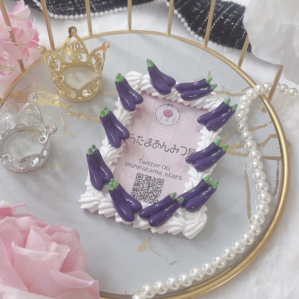 ପଓ*ホイップデコ硬質ケース*ೃ:.✧ナス