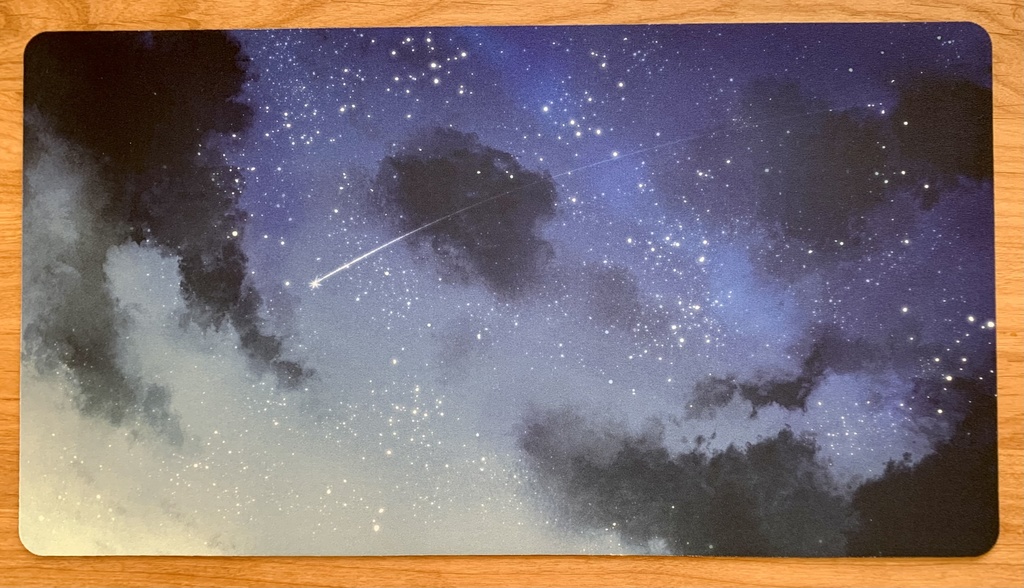 風景プレイマット-夜空