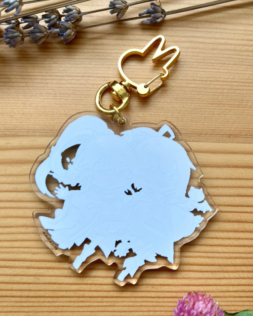 ウィン&ウィンダ アクリルキーホルダー