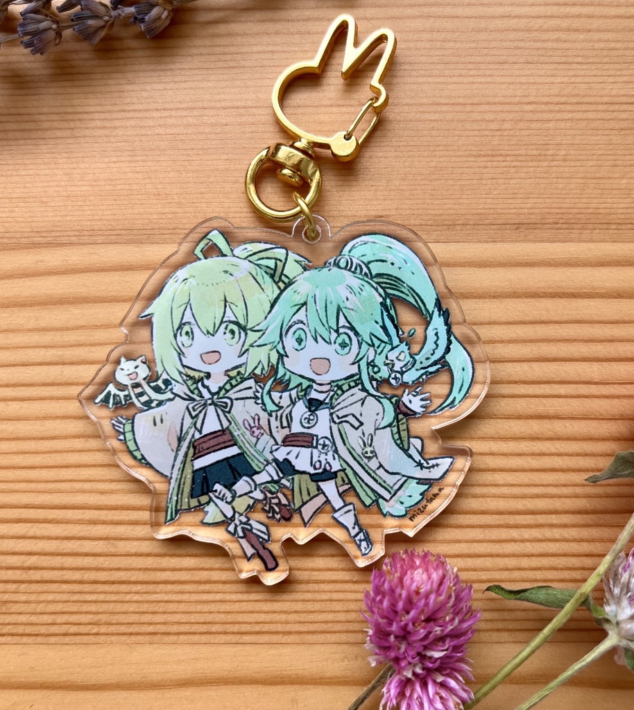 ウィン&ウィンダ アクリルキーホルダー