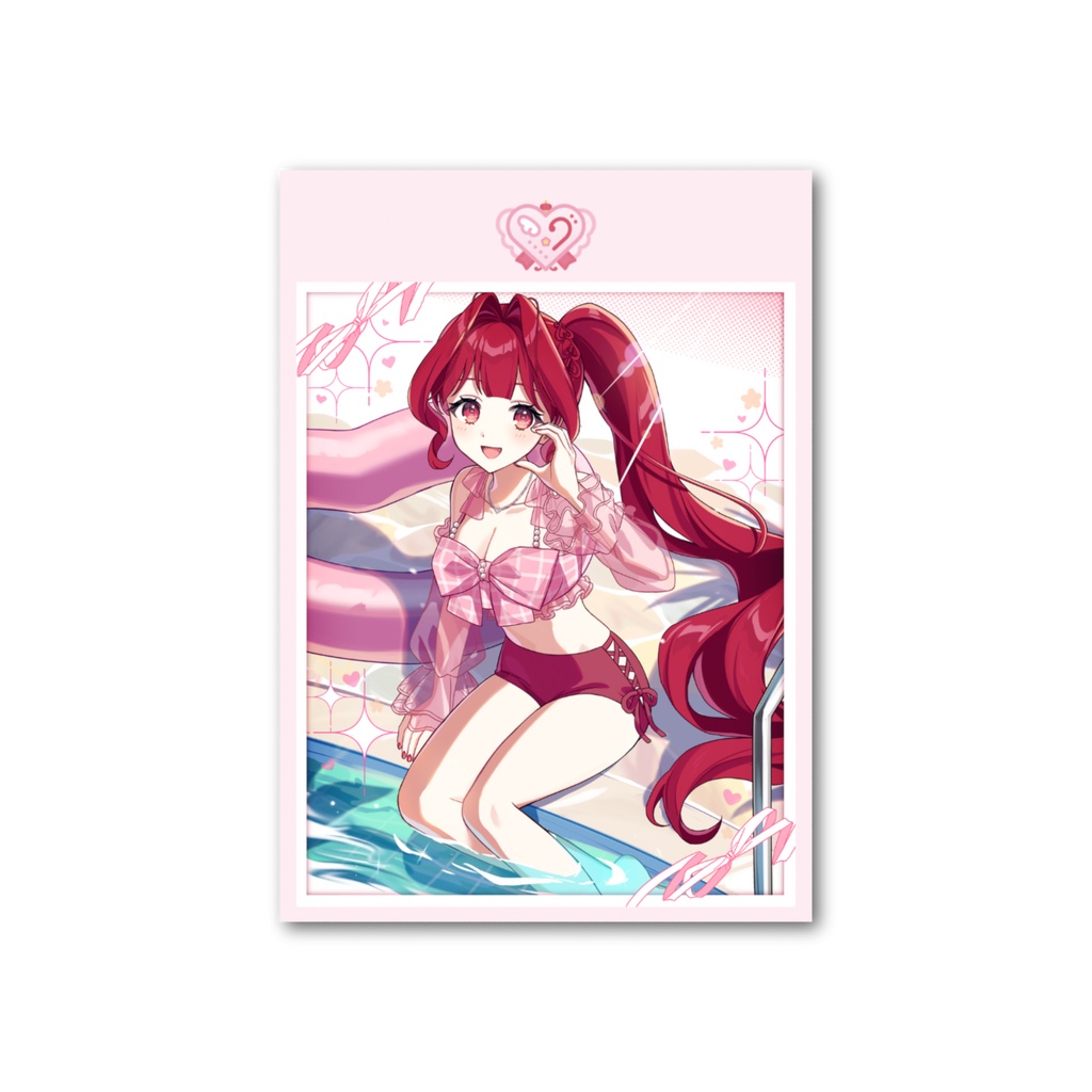 【愛音あいらDebut Goods】チェキ風カード～Summer Vacation～