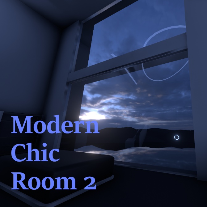 【VRC向けワールド】Modern Chic Room 2