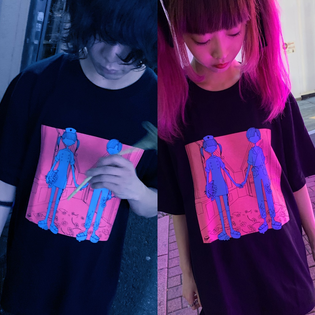 『逃避行』ネオンTシャツ