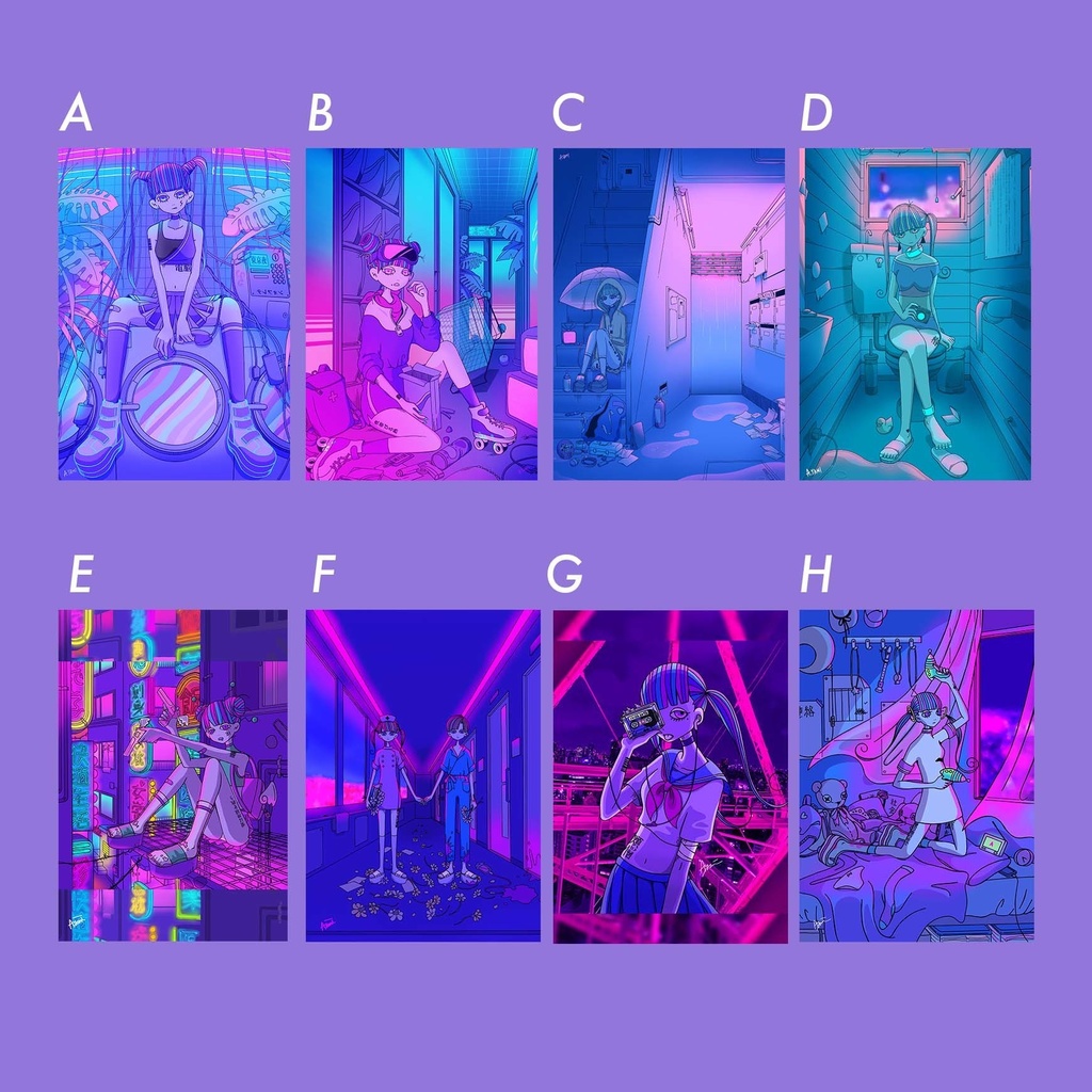 ネオンポストカード vol.01