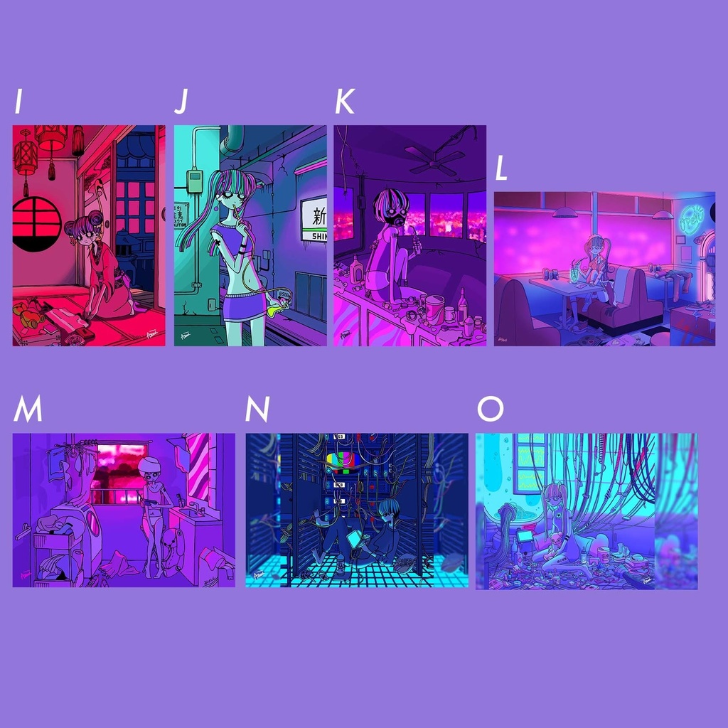 ネオンポストカード vol.01