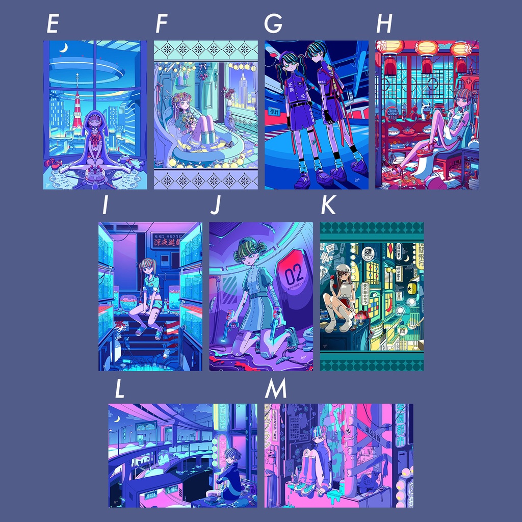 ネオンポストカード vol.02