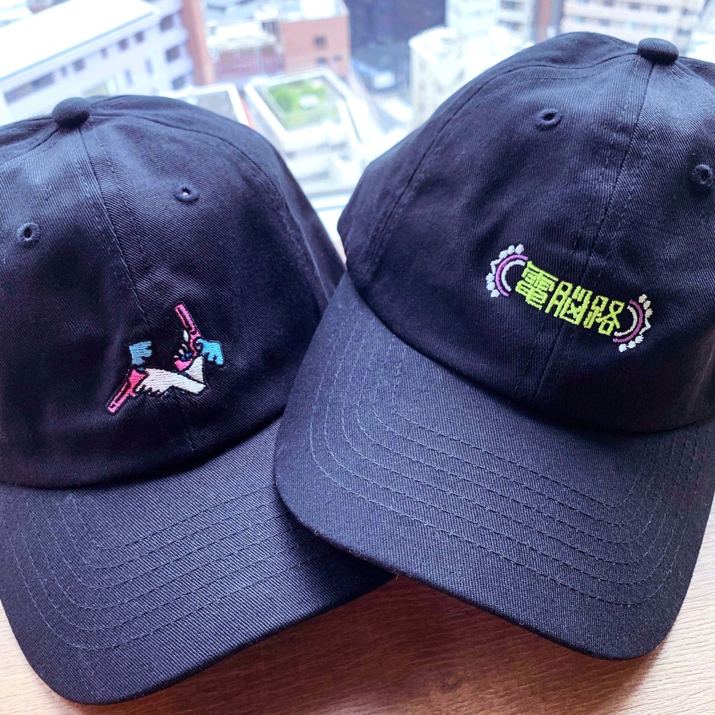 刺繍キャップ(3種)