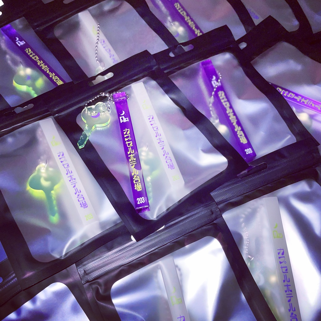 ホテルキー(カプセルホテル台場203)