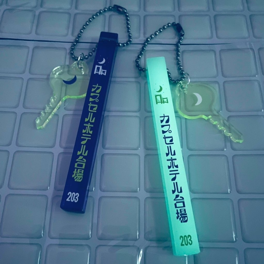 ホテルキー(カプセルホテル台場203)