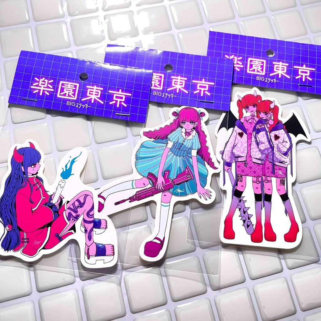 ガールズステッカー